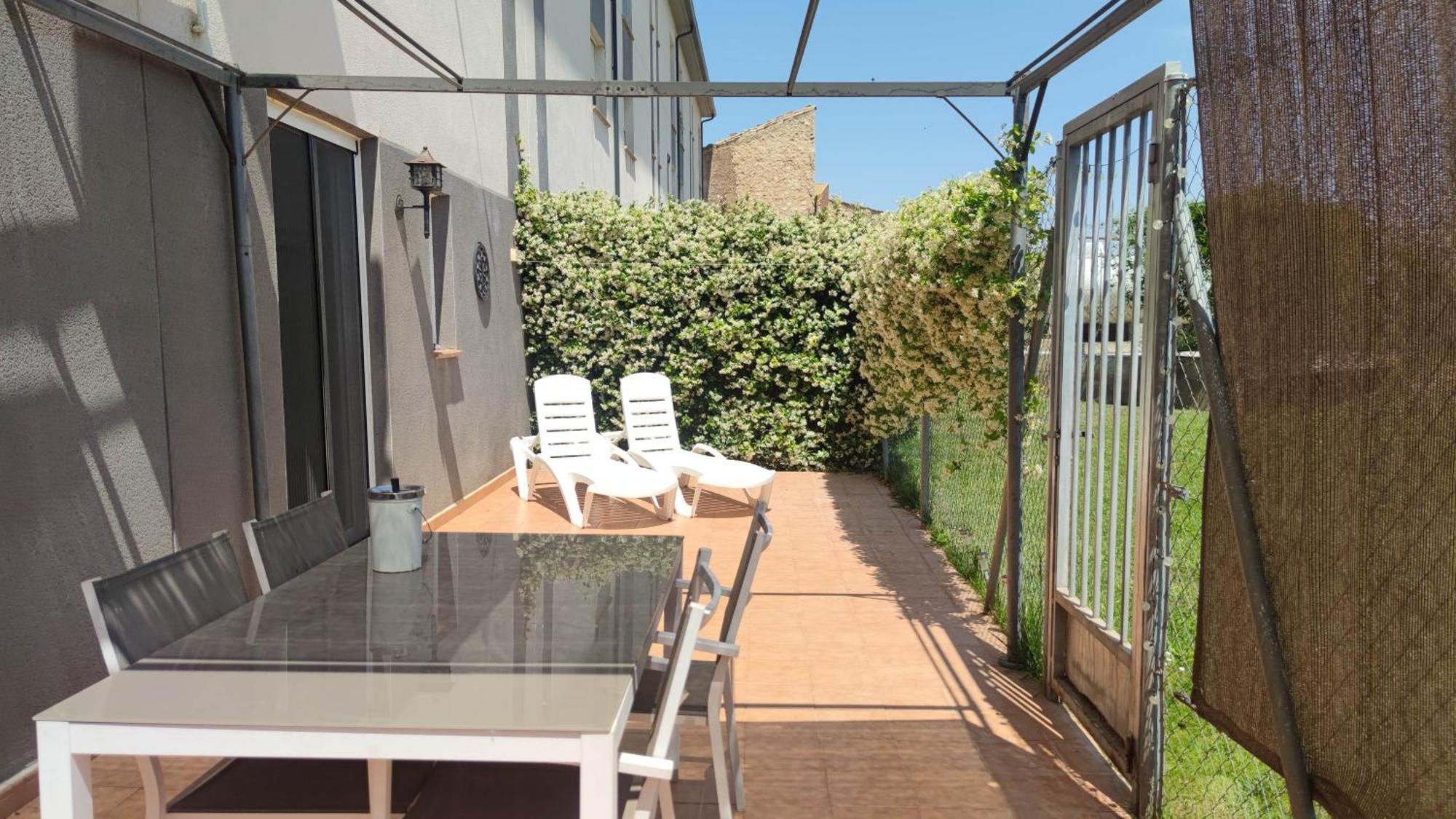 Loft Con Terraza Y Barbacoa Apartment Lumpiaque Luaran gambar